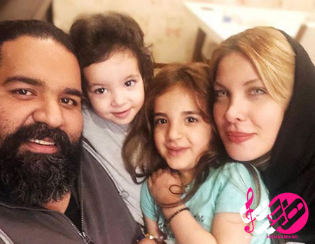 رضا صادقی و همسرش